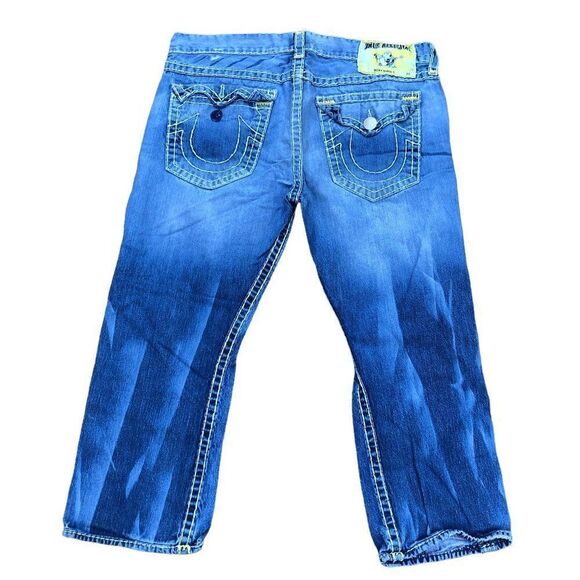 True Religion Jeans Size 40 RICKY SUPER T Blue - Picture 2 of 11